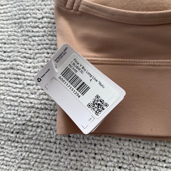 Lululemon Women's flow Y bra long line * nulu 4 - Picture 3 of 7
